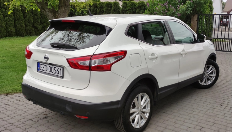 Nissan Qashqai cena 59900 przebieg: 54000, rok produkcji 2017 z Recz małe 326